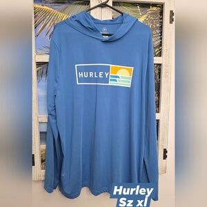 Hurley mens long sleeve tshirt sz xl